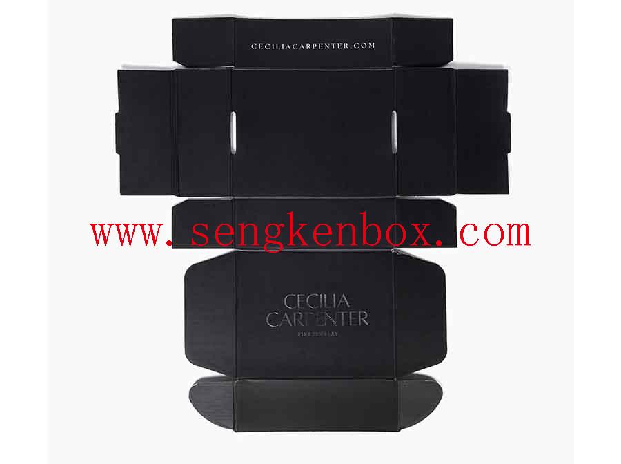 Cosmetic Set Black Paper Box