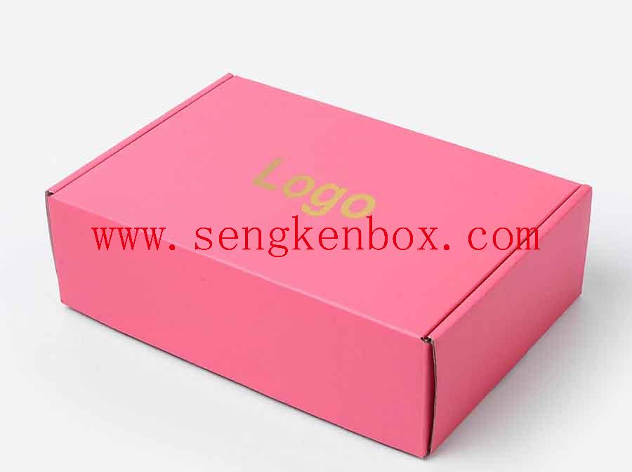 Pink Clothes Packaging Box