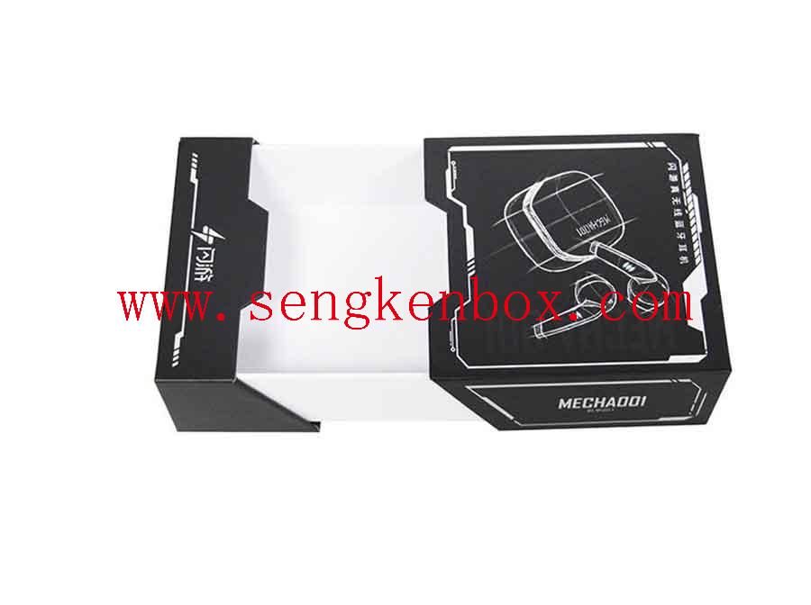 Black Headset Paper Gift Box