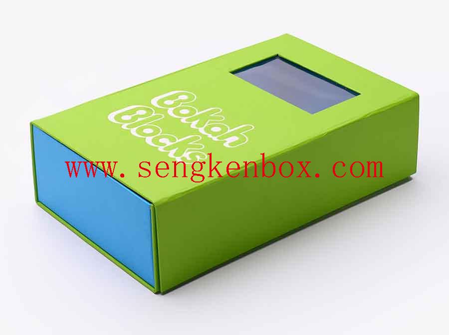 Paper Box With PVC Clear Lid