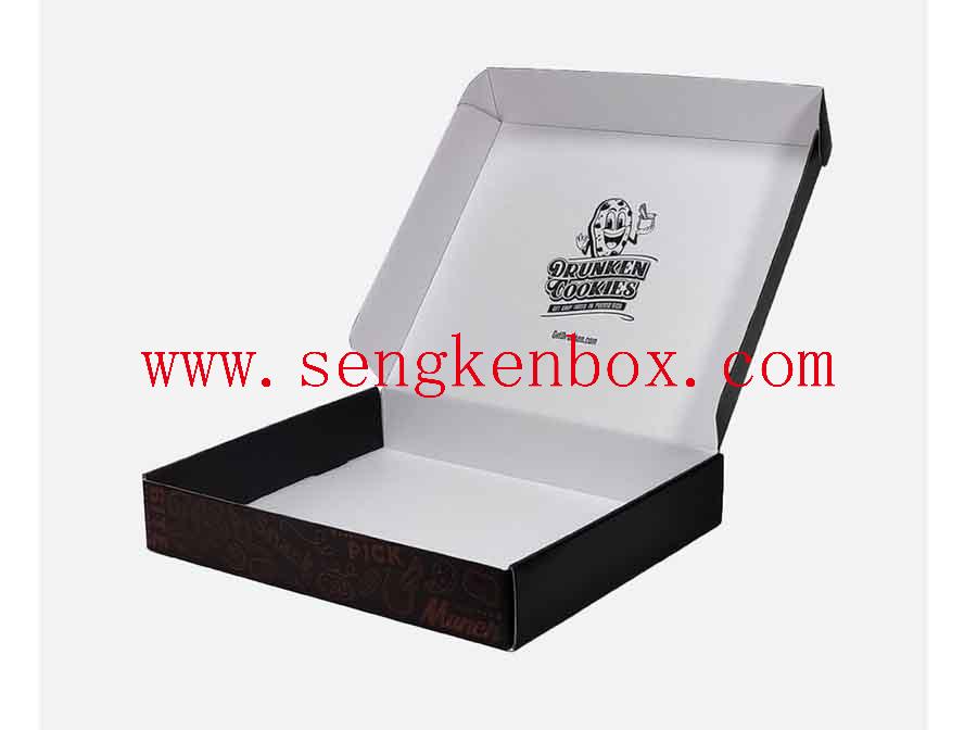 Black Cook Food Pizza Shipping Corrugated Case