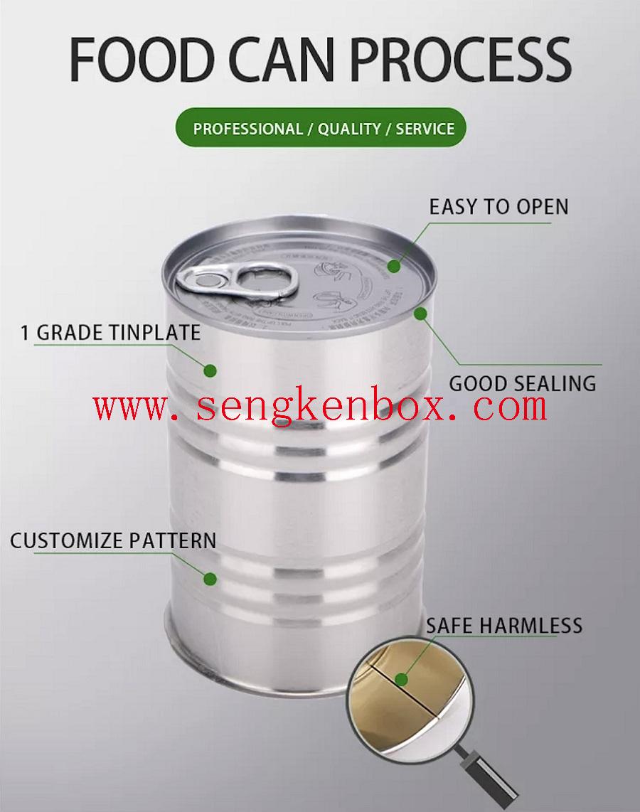 Tuna Fish Packaging Metal Cans