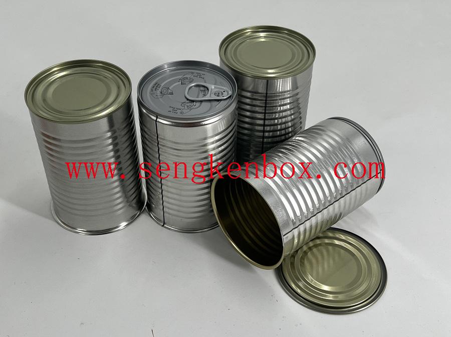 Round Tin Canister with EOE 