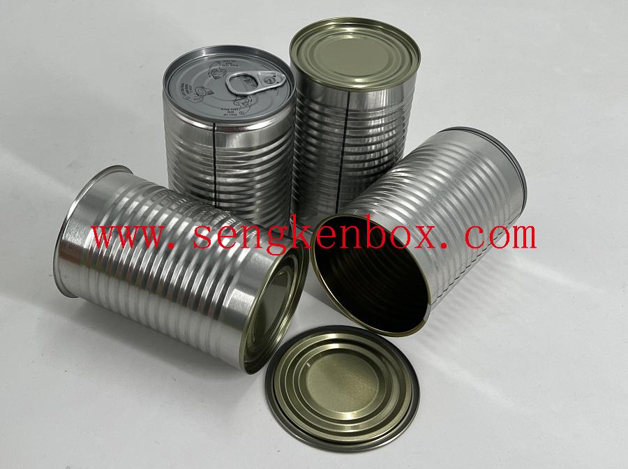Round Tinplate Canister with EOE 