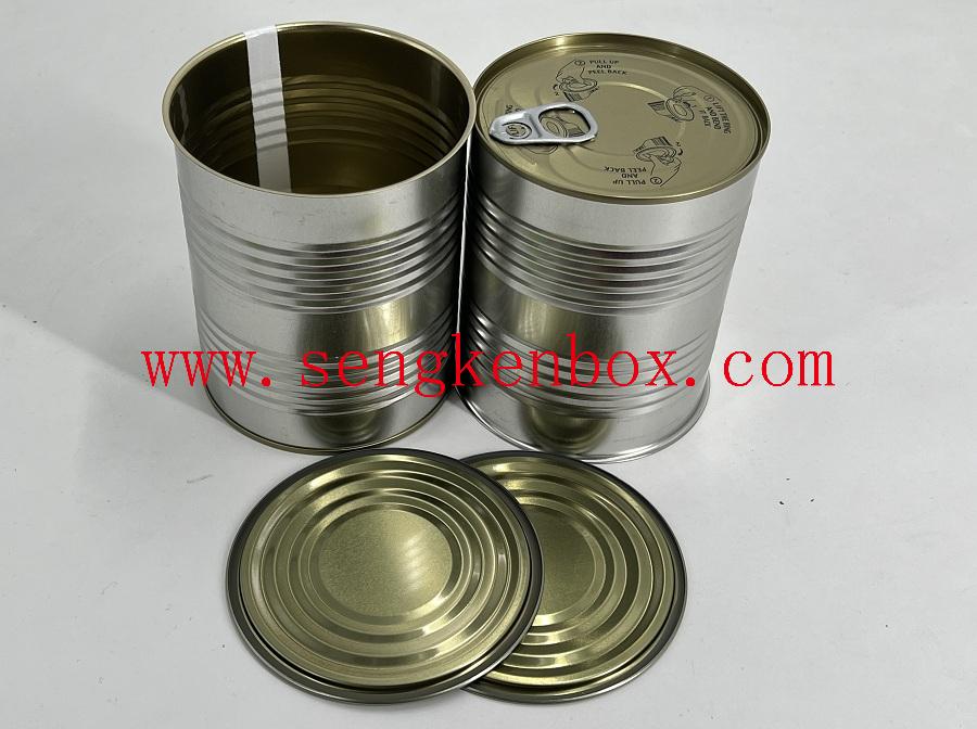 Food Grade Round Tin Canister