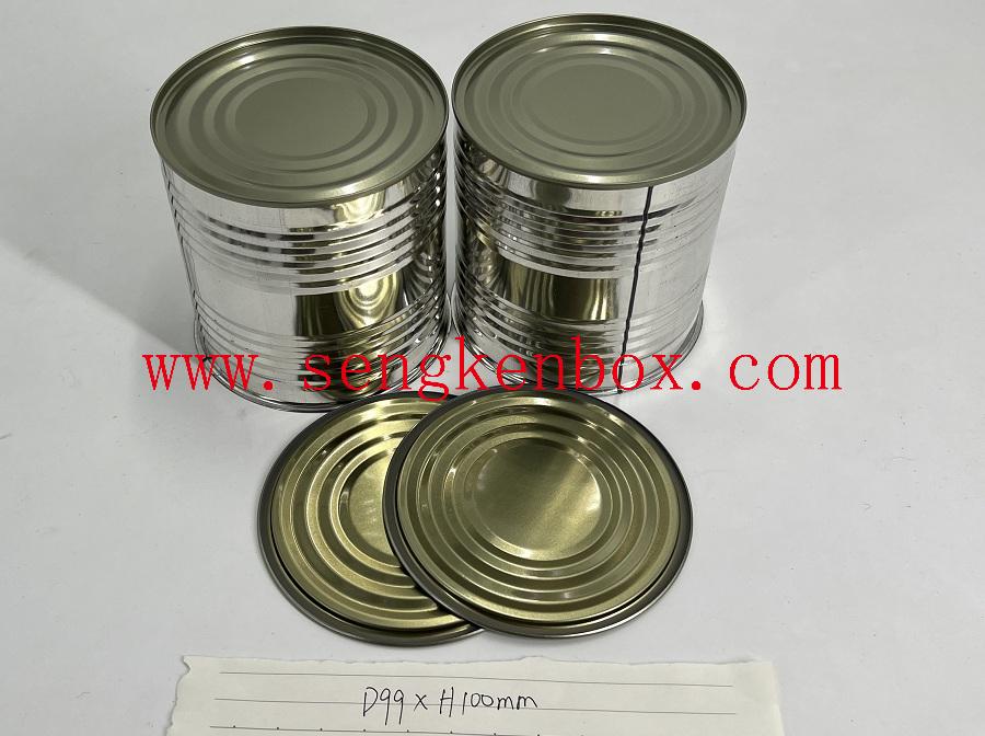 Food Grade Round Tinplate Canister