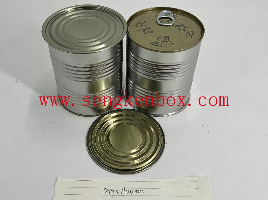 Tinplate Plain Canister for Drinks Packaging
