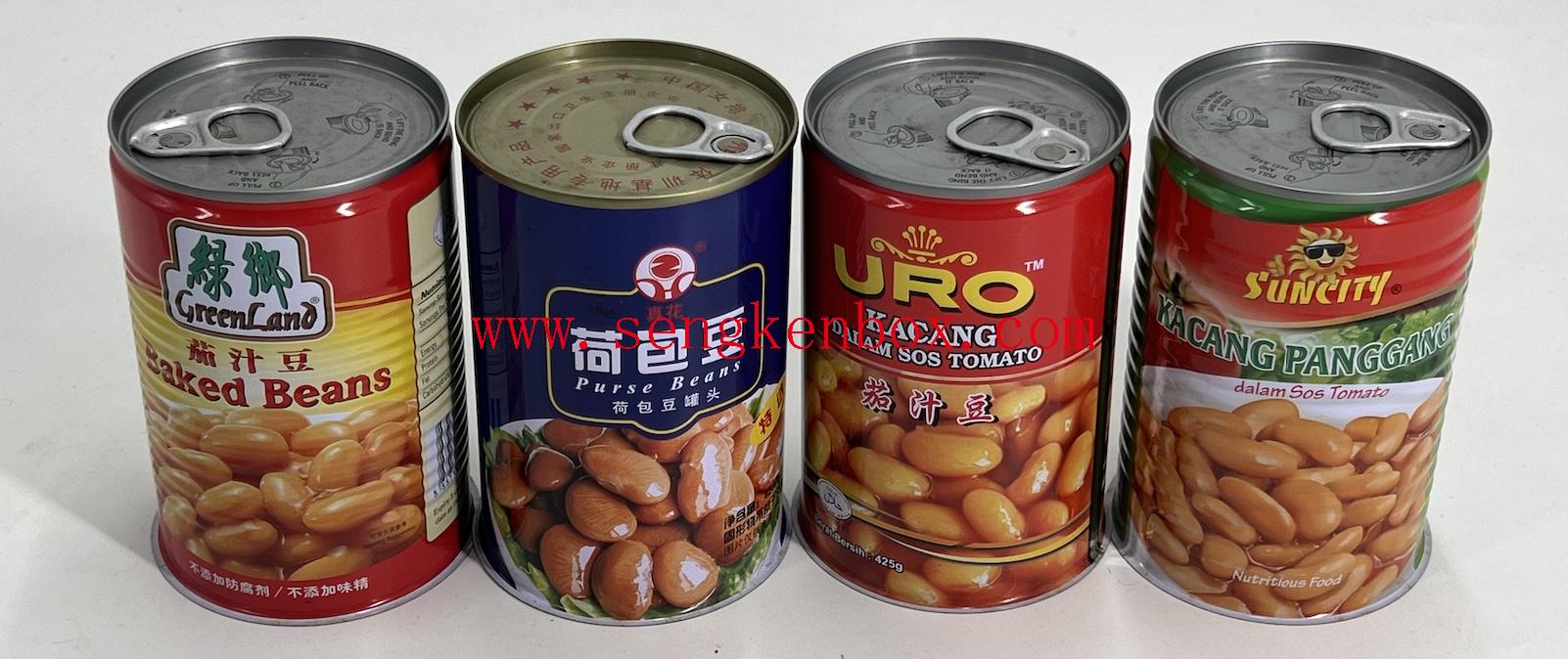 food packaging tin can