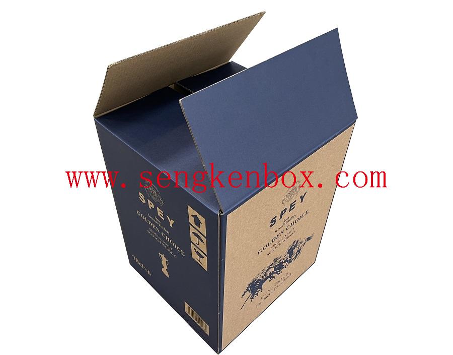 Whiskey Packaging Corrugated Box