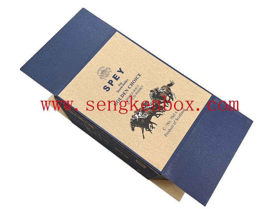 Whiskey Packaging Shipping Cardboard Box