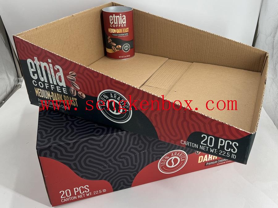 Coffee Bean Paper Tube Cans Box