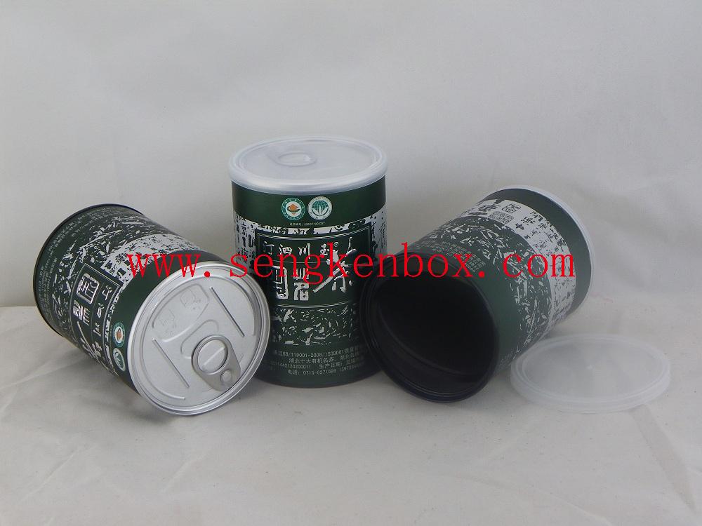 Paper Tube with Tin Cover
