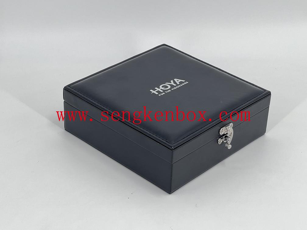 Black Manufacture Leather Box