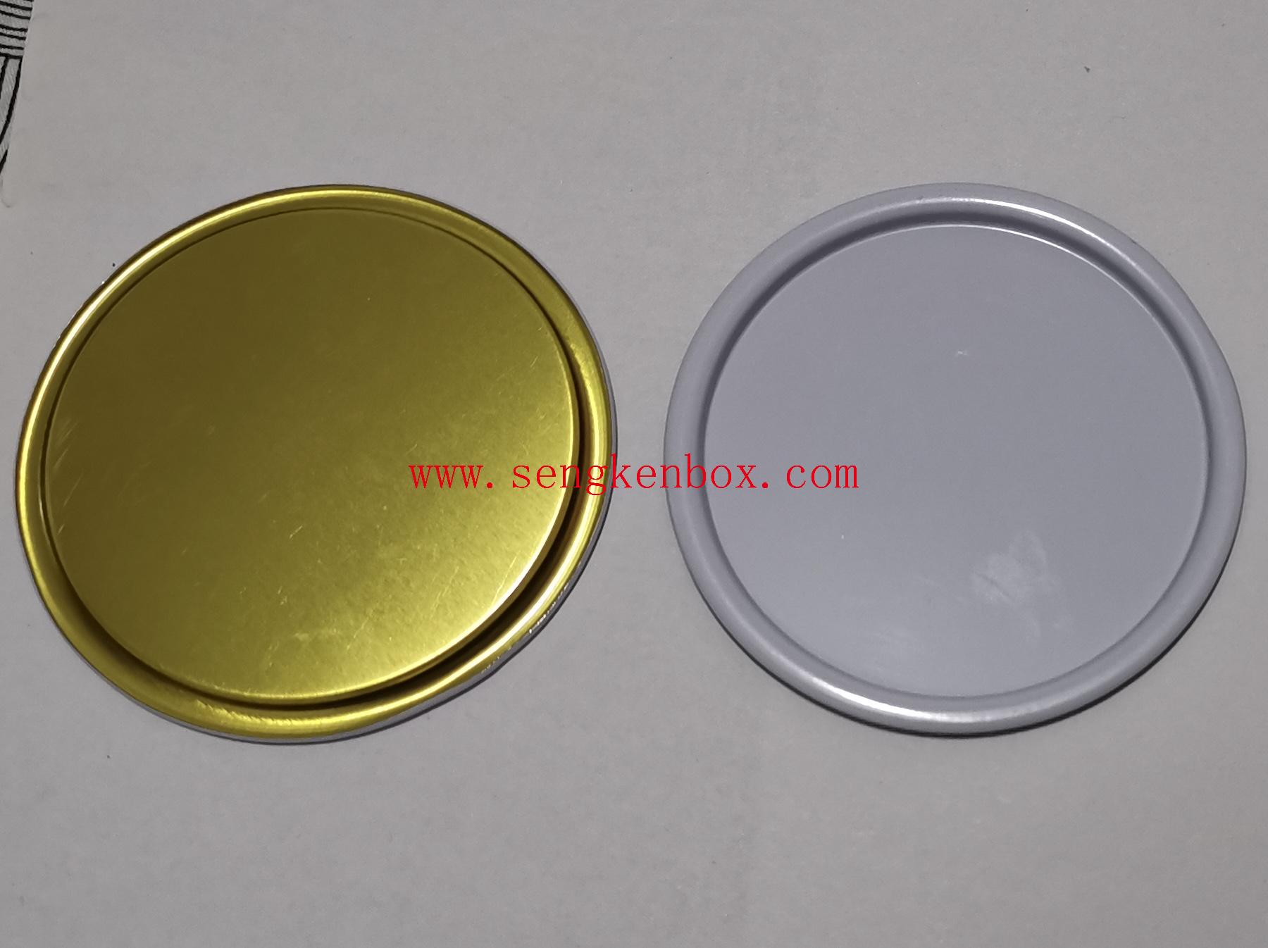 Bottom Metal Lids for Paper Cans