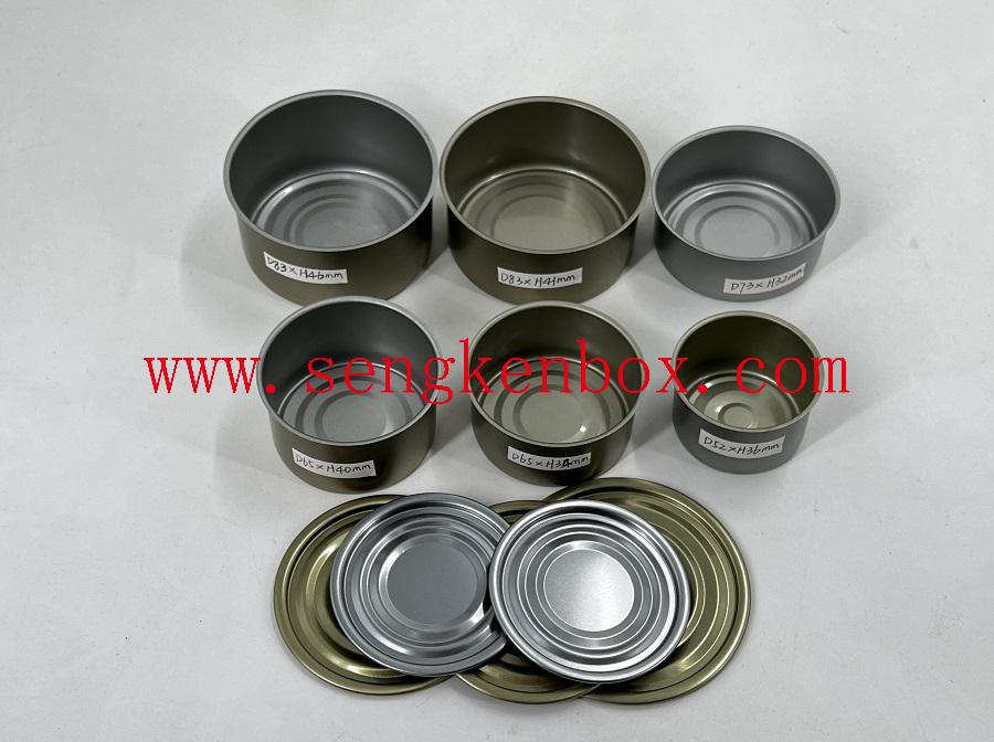 Meat Packaging Two Pieces Tin Cans