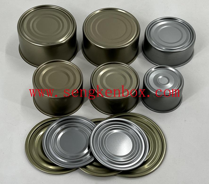 Sardine Packaging Two Pieces Tin Cans