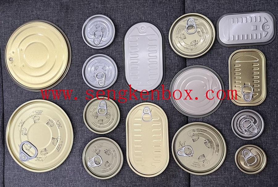 Tin Cans Easy Open Lid
