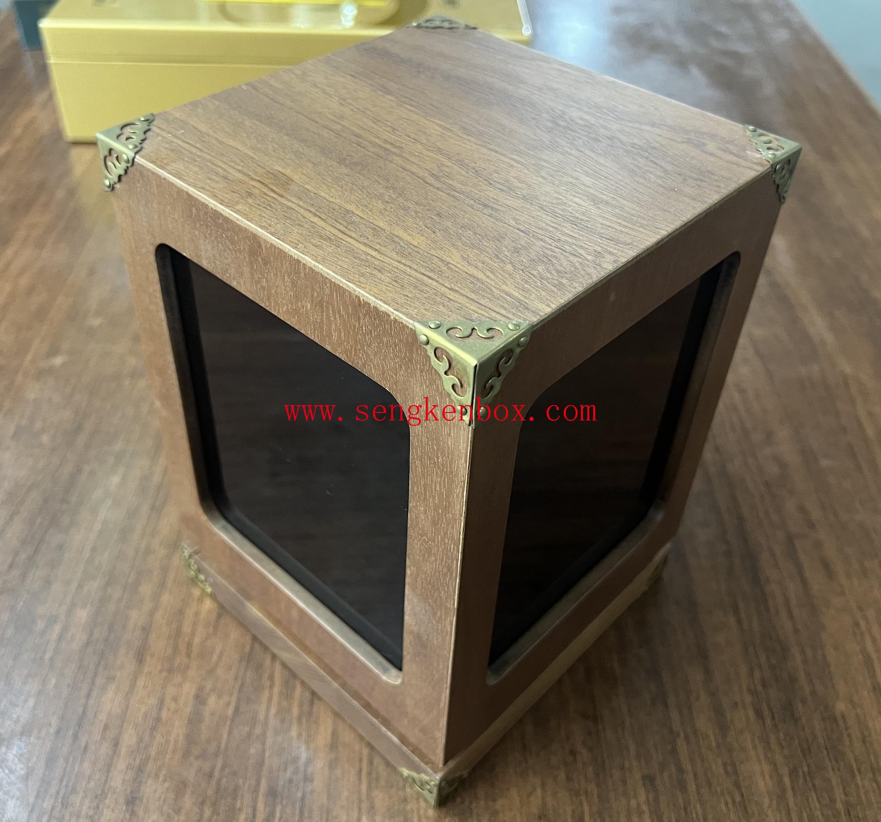Three-dimensional Square Wooden Display Box