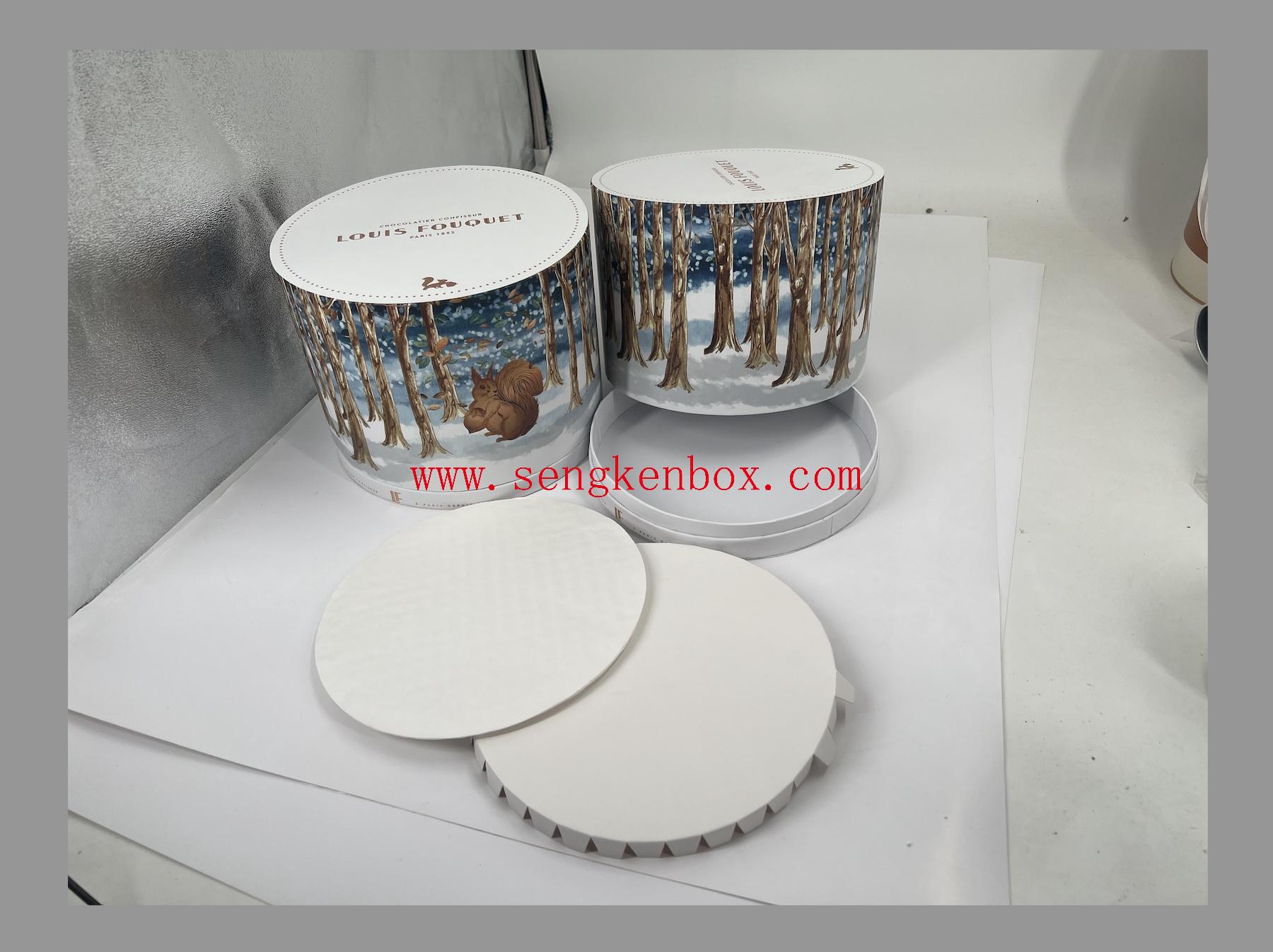 Chocolate Packaging Gift Box with Paper Insert