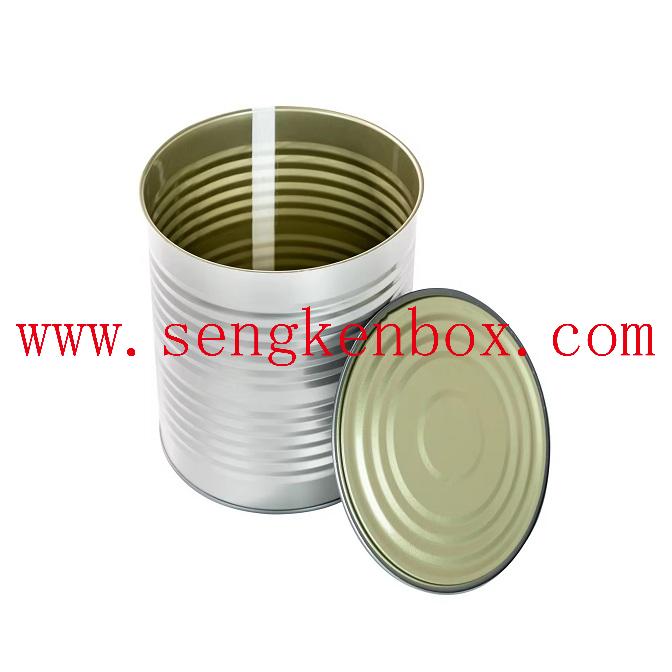 Tin can small food air tight