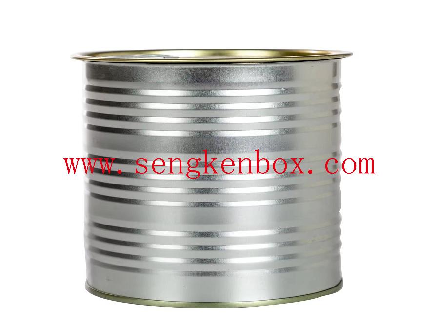 Empty tin can for powder milk