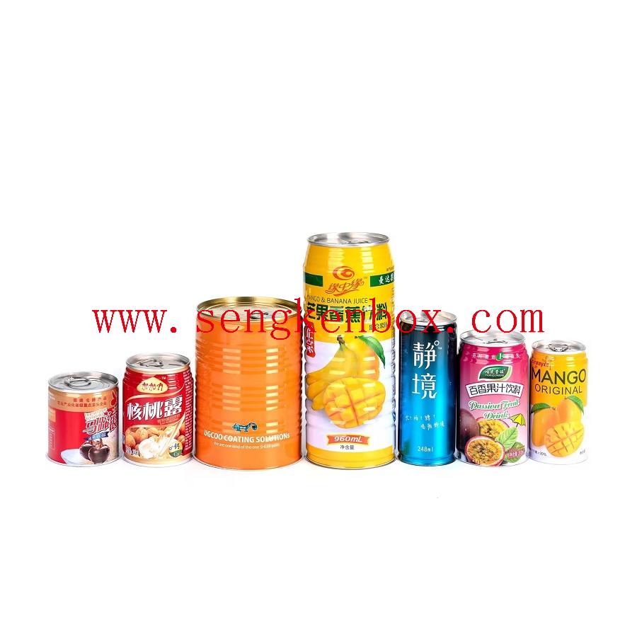 Beverage tin cans