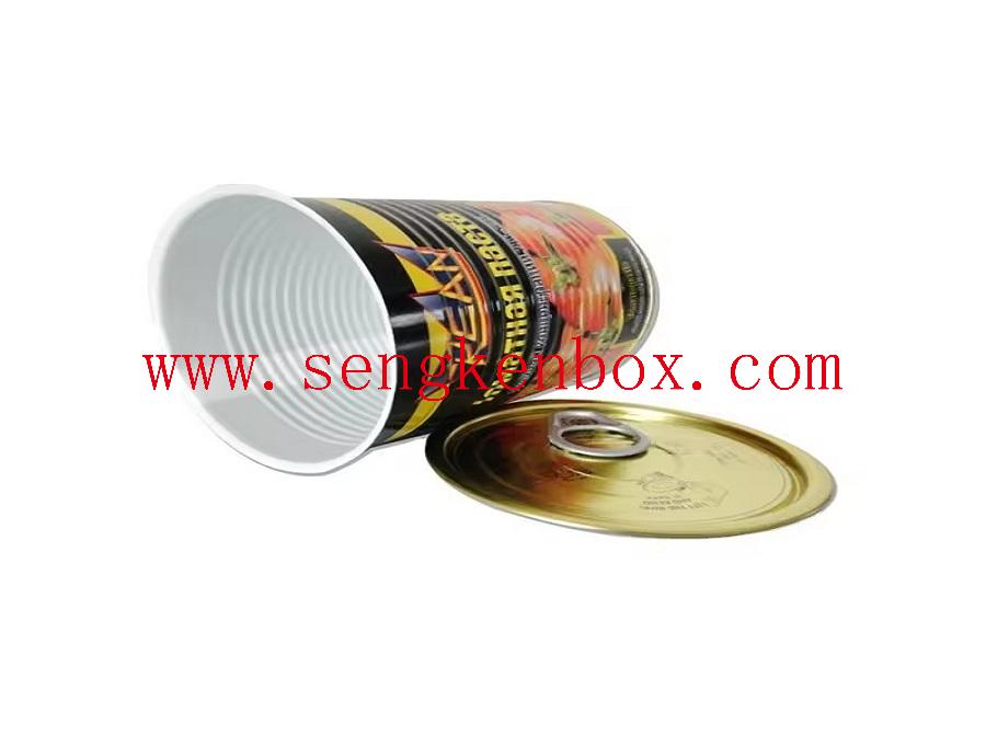 Tin tomatoes canned