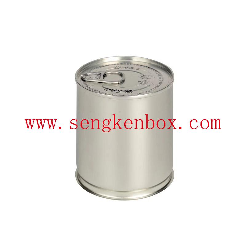 Empty metal tin can