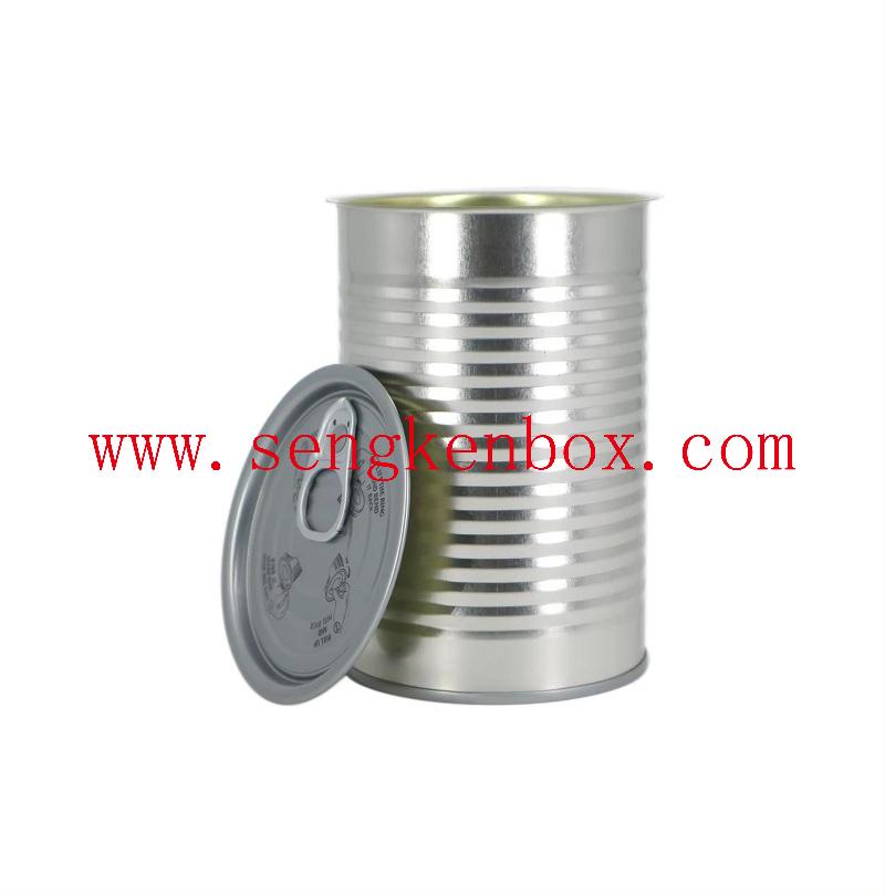 Tin can food grade