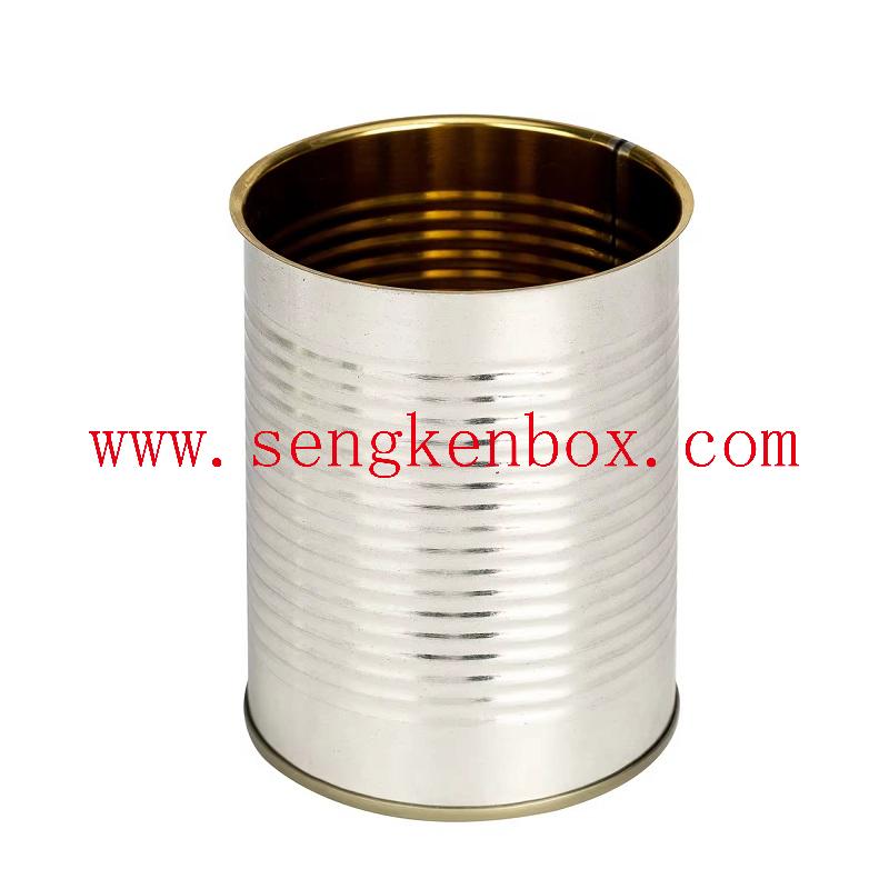 Tin can food container