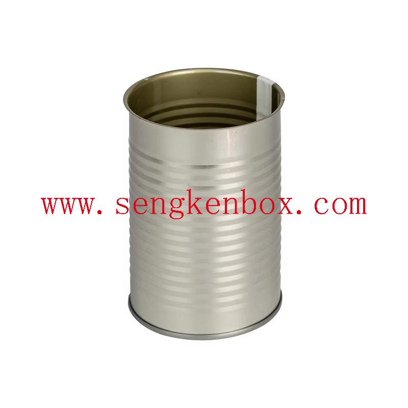 Tin can food container