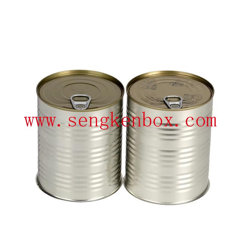 Food grade tin can