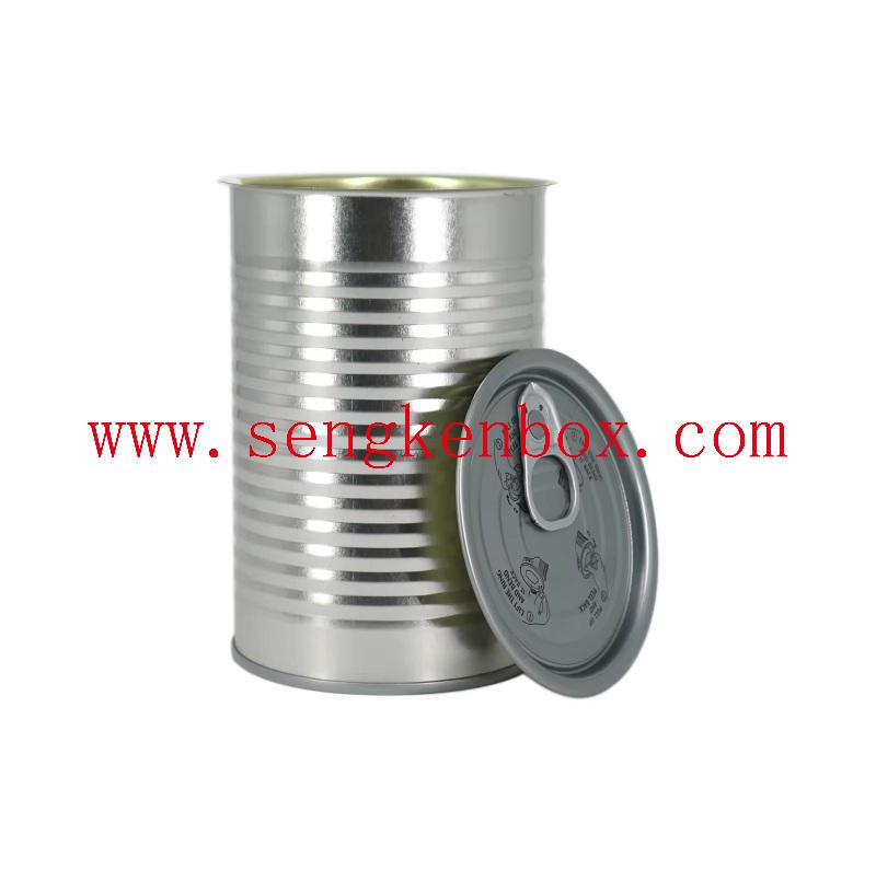 Sardine fish tin can