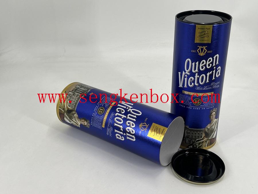 paper tube packaging wine