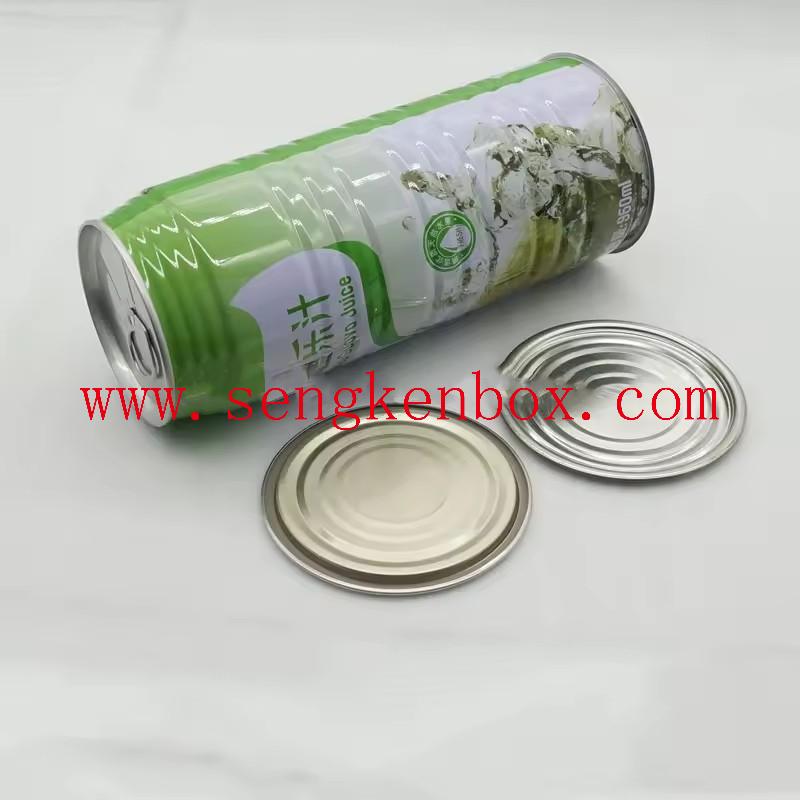Empty tin can for powder milk