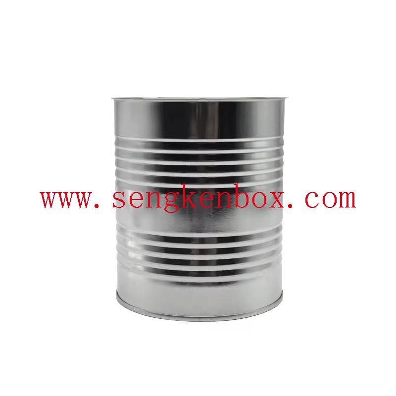 Food circular tin cans