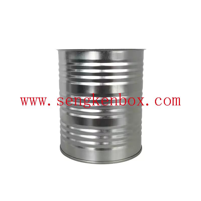 Food tin cans empty