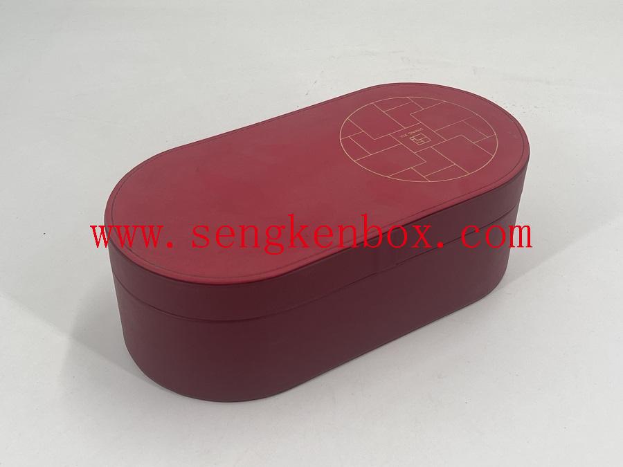 leather hat box