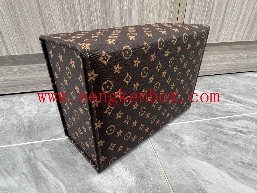 pu leather tissue box