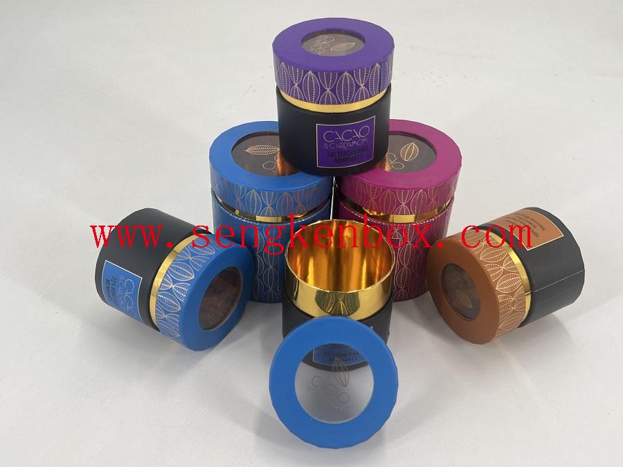 food grade paper canister