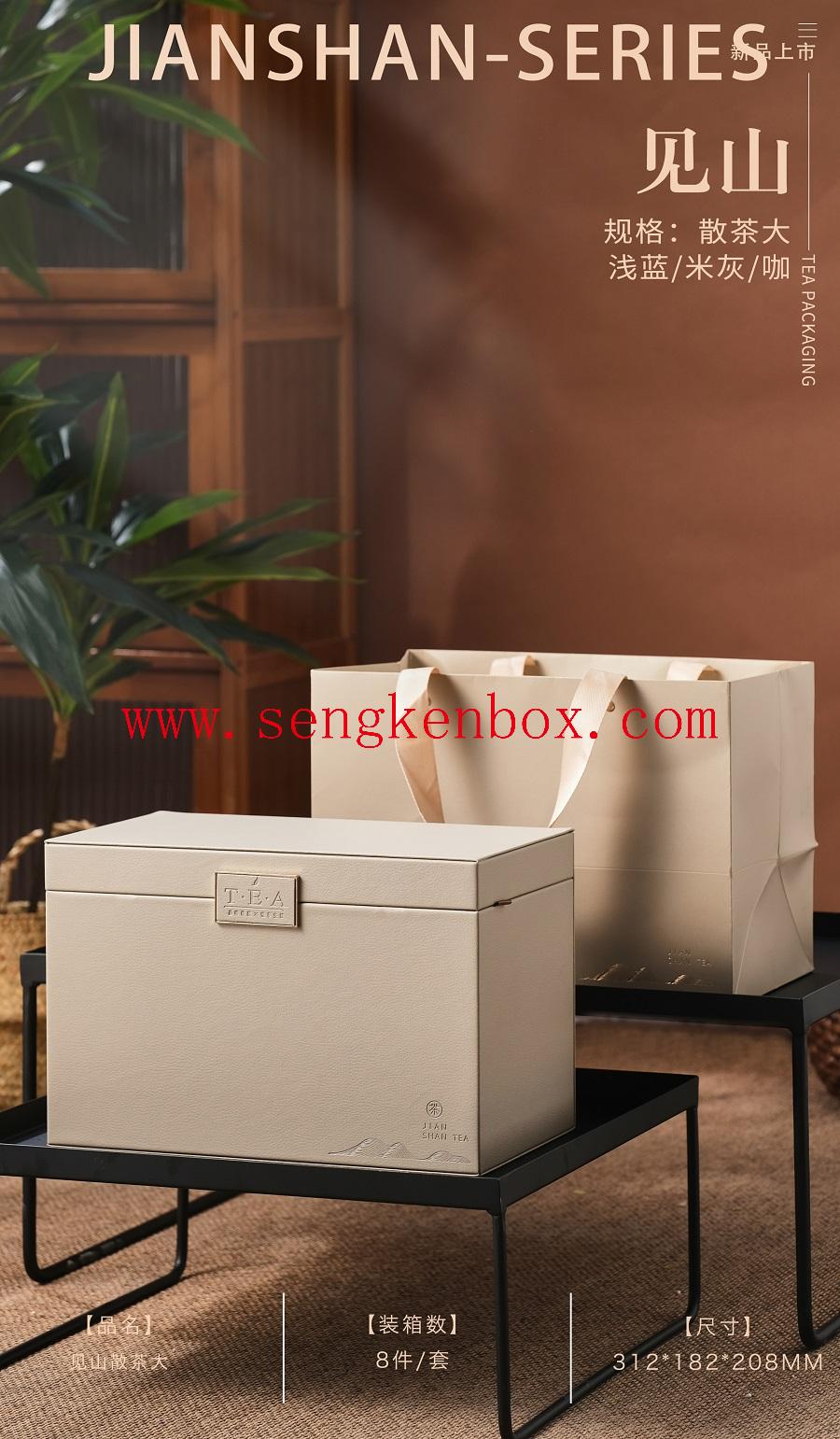 small tea boxes