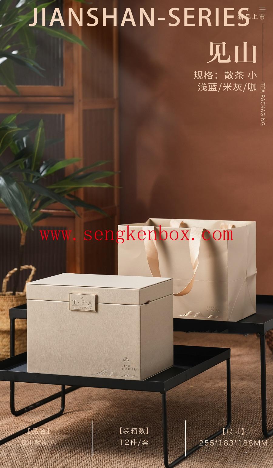 bamboo coffee tea box