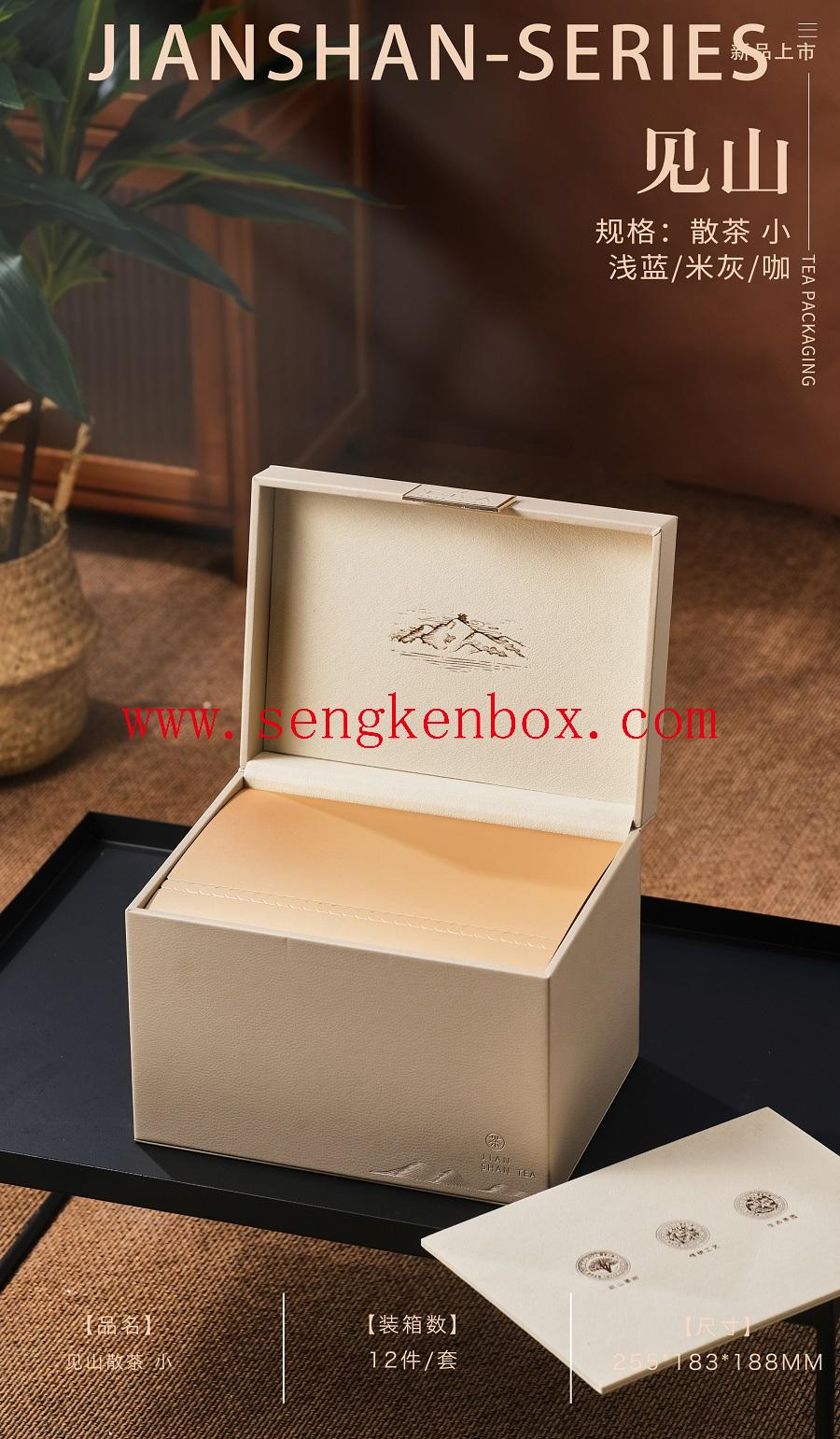 leather honey gift box