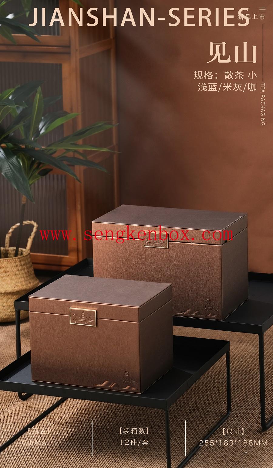ceramic kungfu tea set gift box