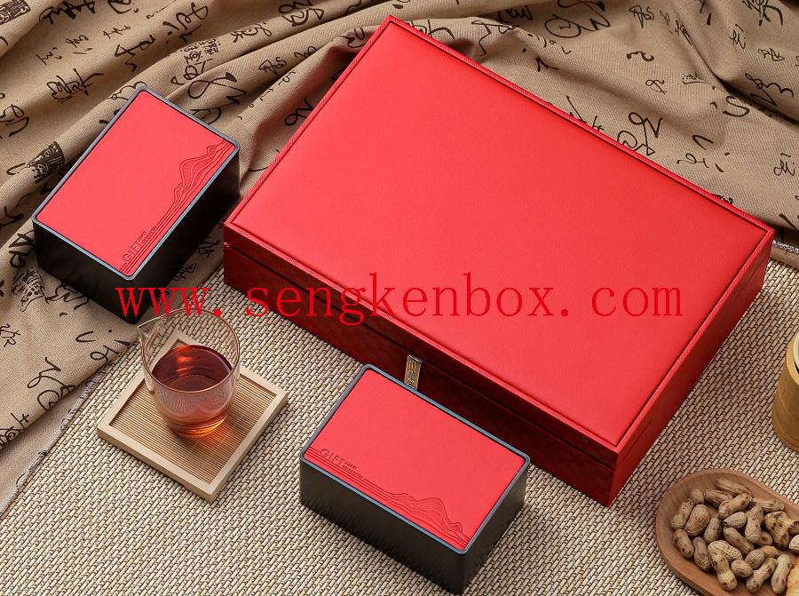 leather box for clothes