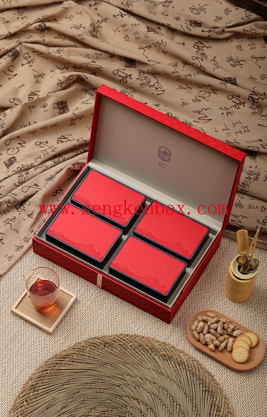 luxury box packaging tea