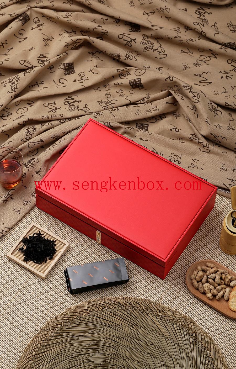 trading card deck box leather
