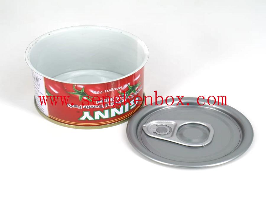 Empty storage metal aluminum tin can