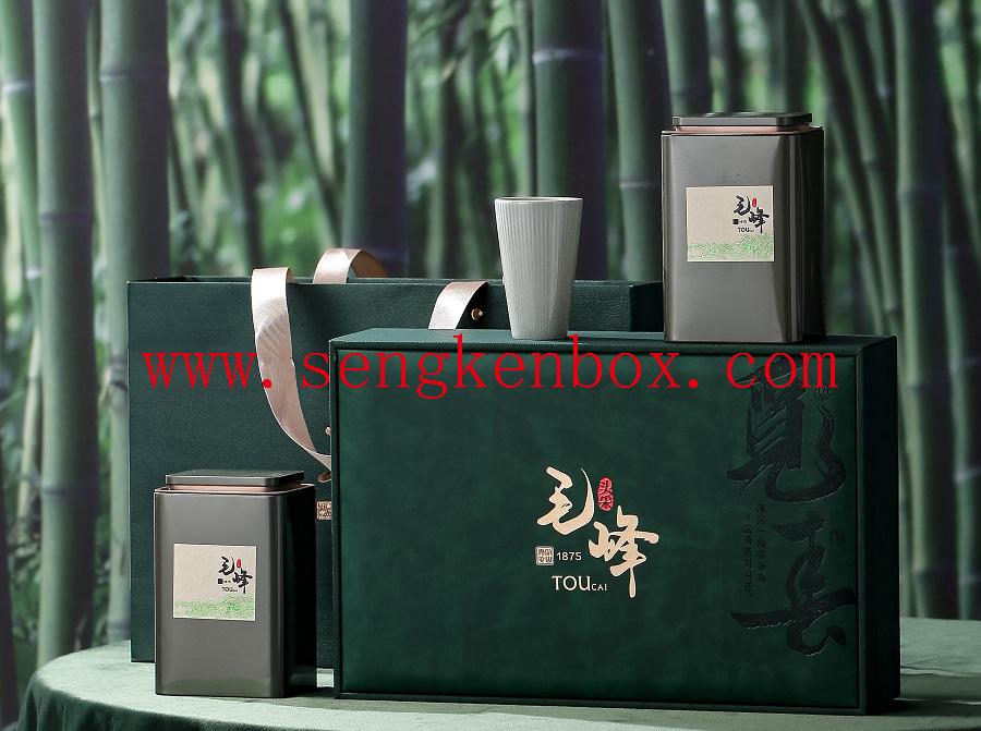 packaging tea box to carton