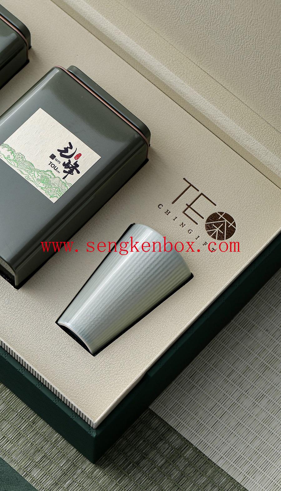 leather perfume storage box